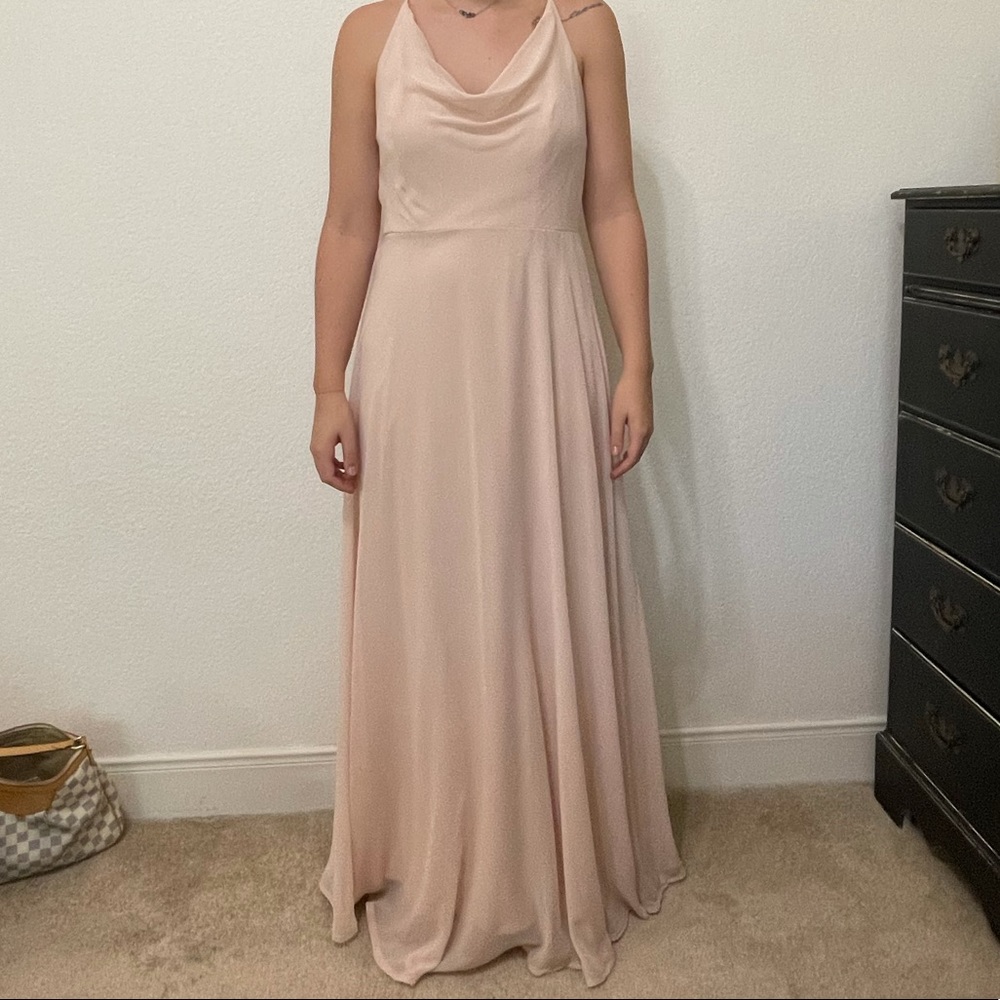 Cameo bridesmaid dress